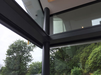 House at Grasmere glazing detail